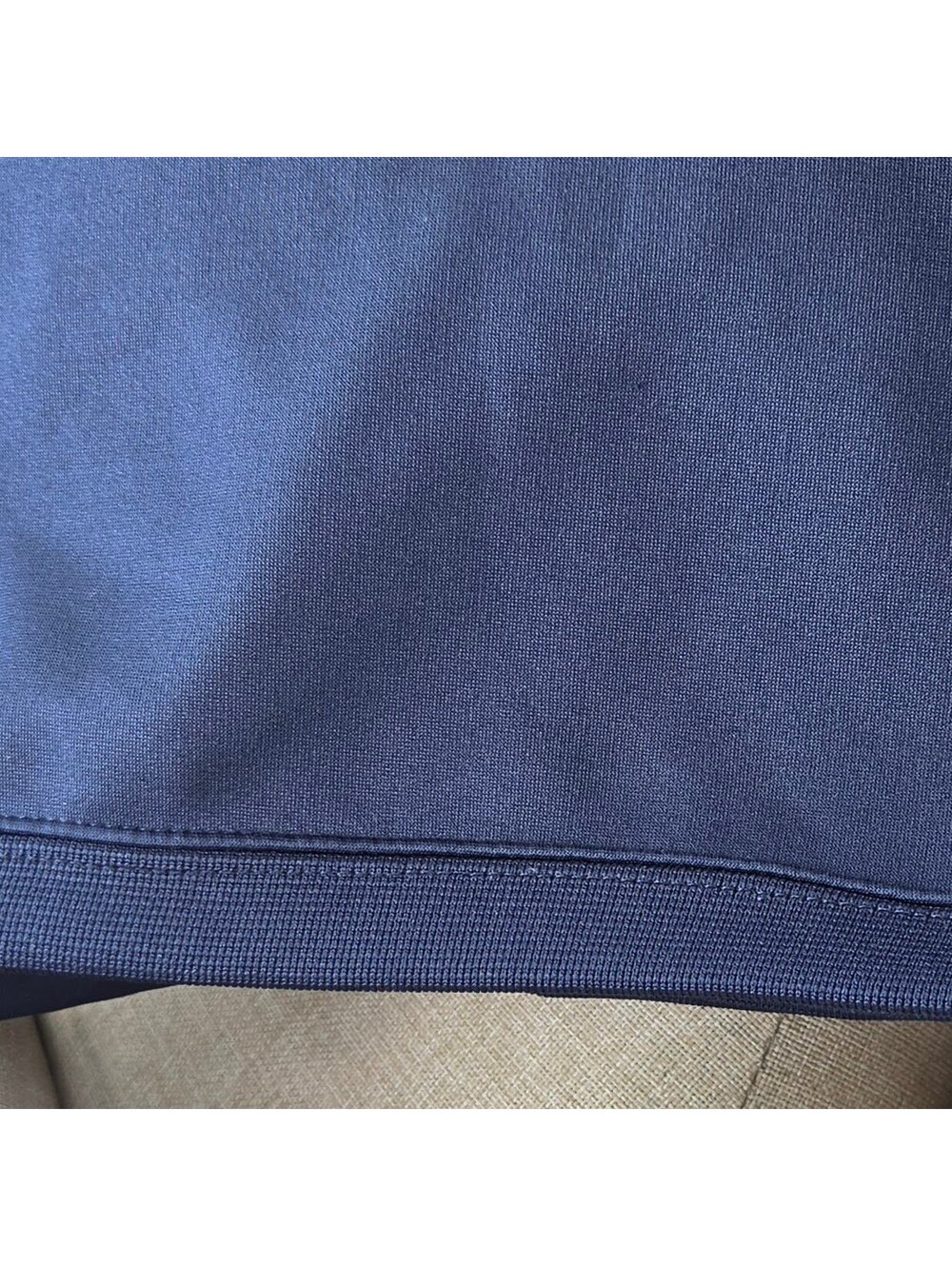 Vintage 2001 Nike Center Swoosh Crewneck XL - Ribbed Navy - Picture 5 of 9